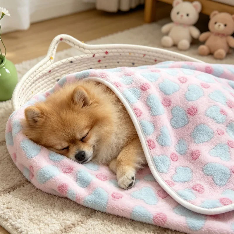 KEMORELA Pet Blanket Machine Washable All Season Warmth Pet Bed Mat Pet Cover Suitable Small To Large Cats And Dogs Pet supplies